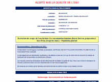 ANALYSE EAU
