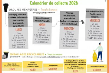 CHANGEMENT DES JOURS DE COLLECTE OM ET TRI